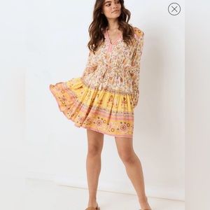 Spell Portobello Road Long Sleeve Playdress - XXS